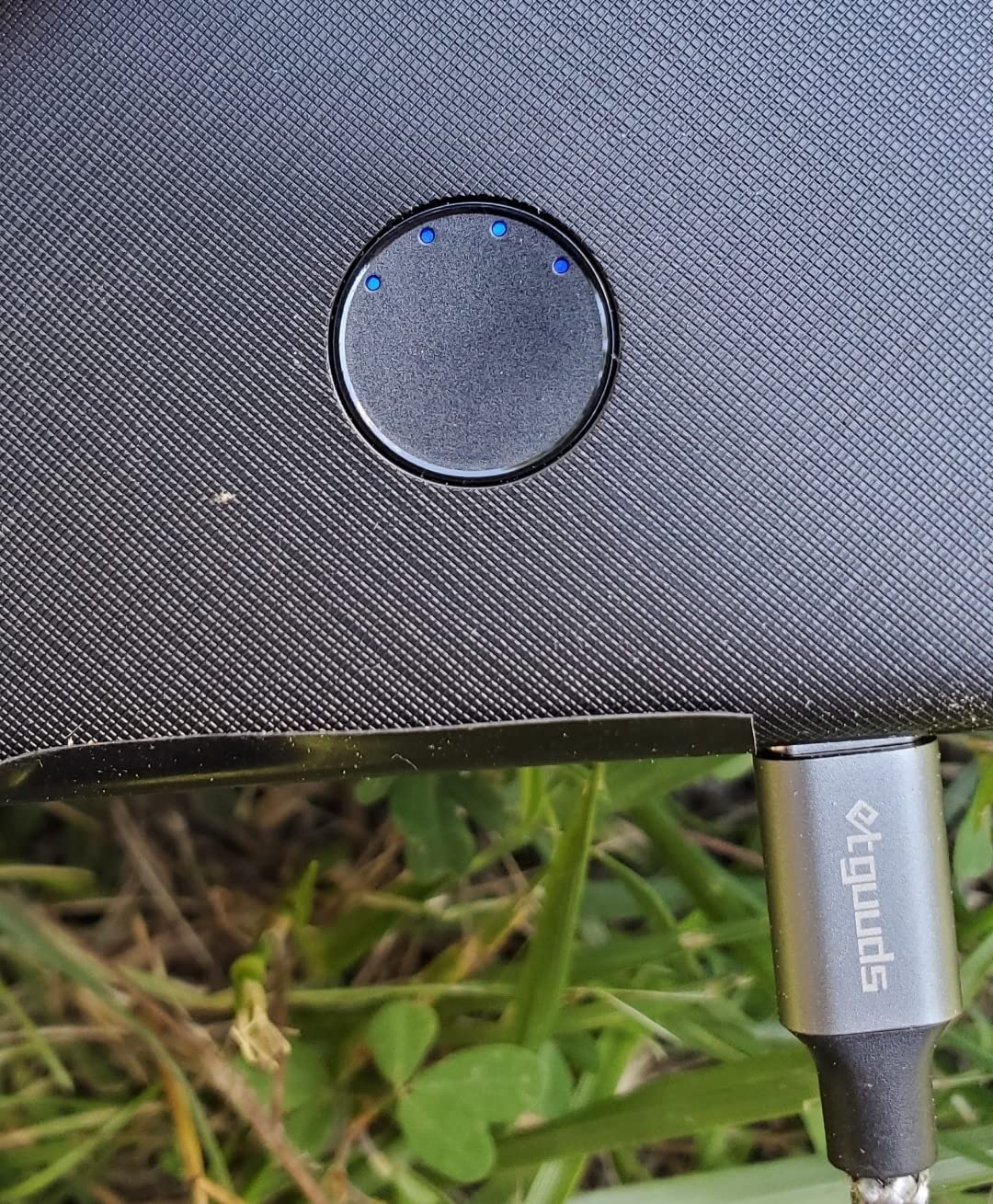 FlexSolar 15W Small Solar Panel Charger 5V USB Output ETFE Lightweight Foldable Portable Powerfilm Energy IP67 Waterproof Emergency Camping Hiking Backpacking for Cell Phones Fans customer photo 1