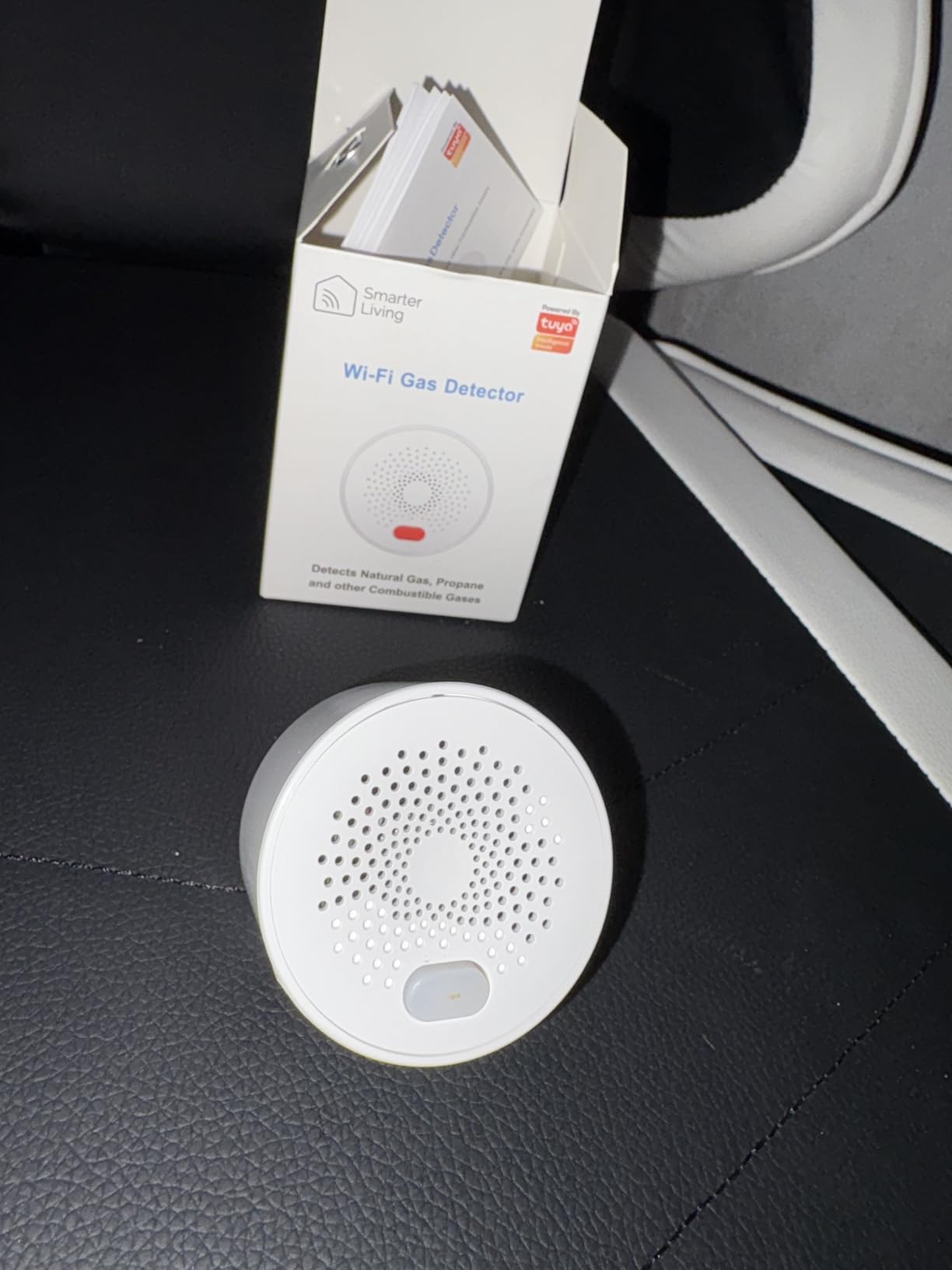Smarter Living WiFi Gas Alarm Leak Detector for Natural Gas, Propane, Methane - For RV and Trailer customer photo 1