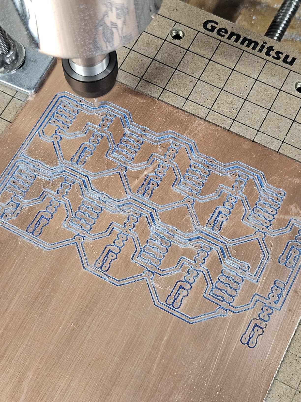 Genmitsu 3020-PRO MAX V2 CNC Router Machine, Upgraded 3 Axis Engraver for Metal, Wood, Acrylic, PCB MDF, New Structure & Offline Controller & 6pcs Limit Switches, Working Area 11.8 x 8.1 x 3.1 inch customer photo 2