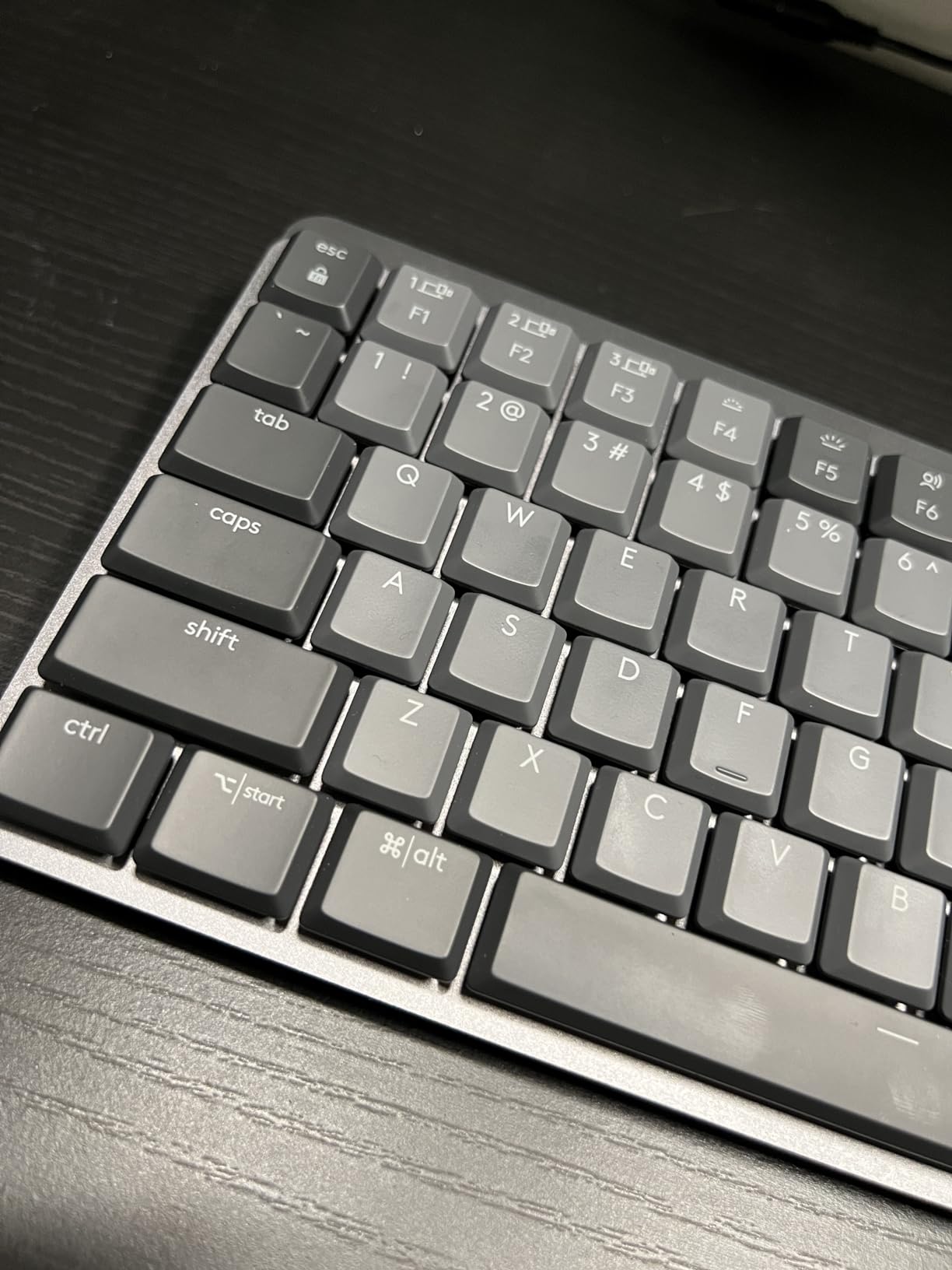 Logitech MX Mechanical Wireless Illuminated Performance Keyboard, Clicky Switches, Backlit Keys, Bluetooth, USB-C, macOS, Windows, Linux, iOS, Android, Metal customer photo 1