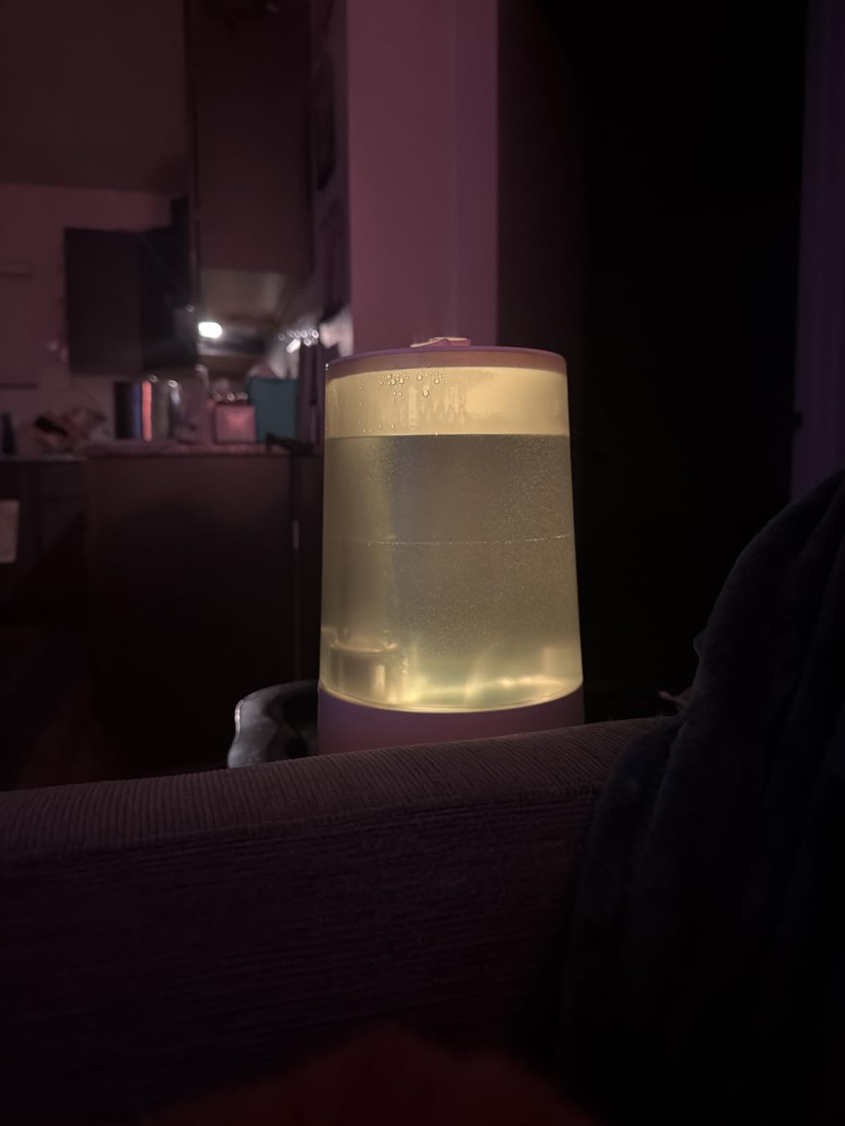 Homvana 3.6L Top-Fill Cool Mist Humidifiers for Bedroom, Large Room & Plants, 23dB Ultra-Quiet, Easy-to-Clean 2-in-1 Baby Humidifier & Oil Diffuser for Congestion Relief, Lasts Up to 4 Nights (Grey) customer photo 1