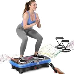 AXV Vibration Plate Fitness Platform Exercise Machine Vibrating Shaking Full Body Shaker Workout Vibrate Stand Shake Board Sport for Weight Loss Fat Burner for Gym Home Office customer photo 2