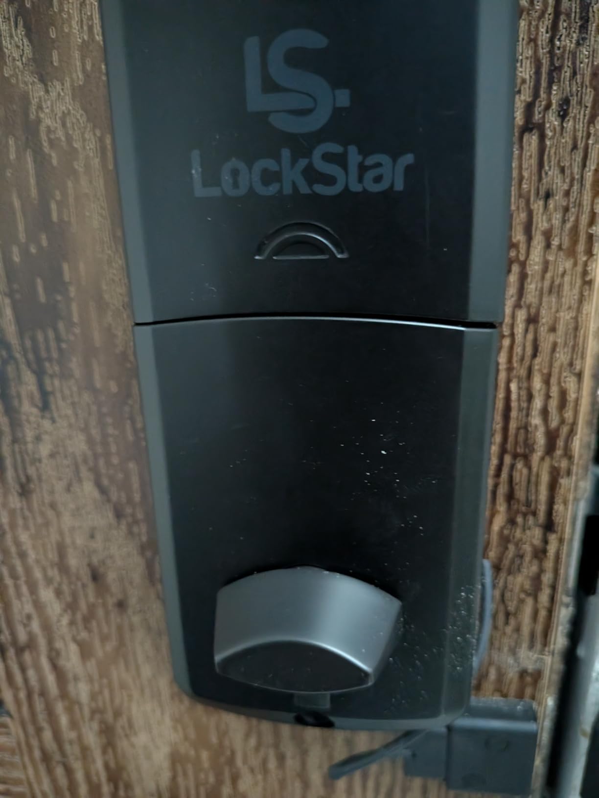 LOCKSTAR Smart Door Lock - Keyless Entry Deadbolt Door Lock - Multiple Entry Methods - APP - Fingerprint Touch ID - Keypad Code - Card FOB - Traditional Key - Smart Home Devices customer photo 2