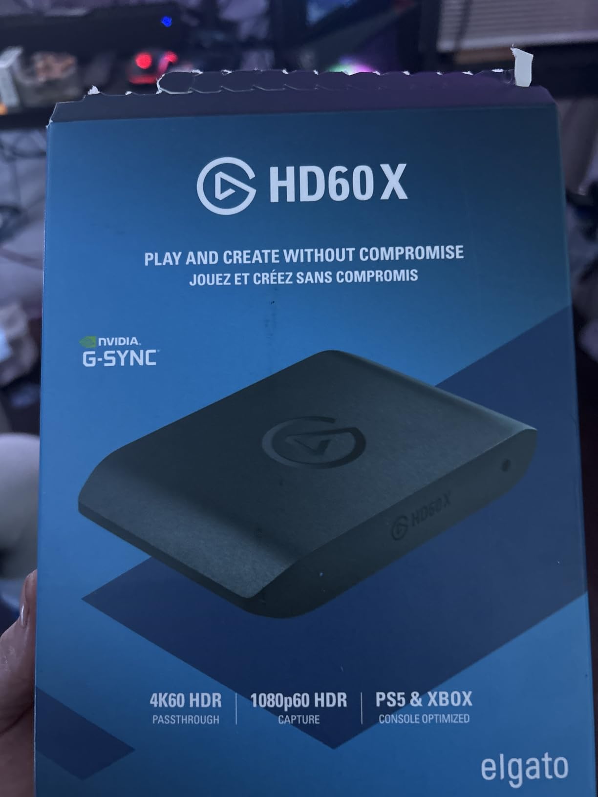 Elgato HD60 X - Stream and Record in 1080p60 HDR10 or 4K30 with Ultra-Low Latency on PS5 Pro, Xbox Series X/S, Nintendo Switch 2 customer photo 1