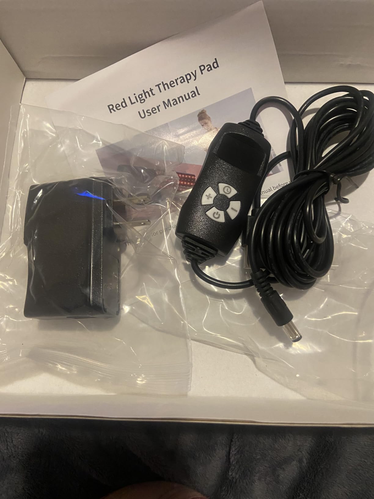 Red Light Therapy Infrared Light Therapy Wrap Belt Wearable Large Pad for Body Waist Back Shoulder Leg Knee, LED 660nm&850nm Red Light Belt Device with Timer Remote Controller customer photo 1