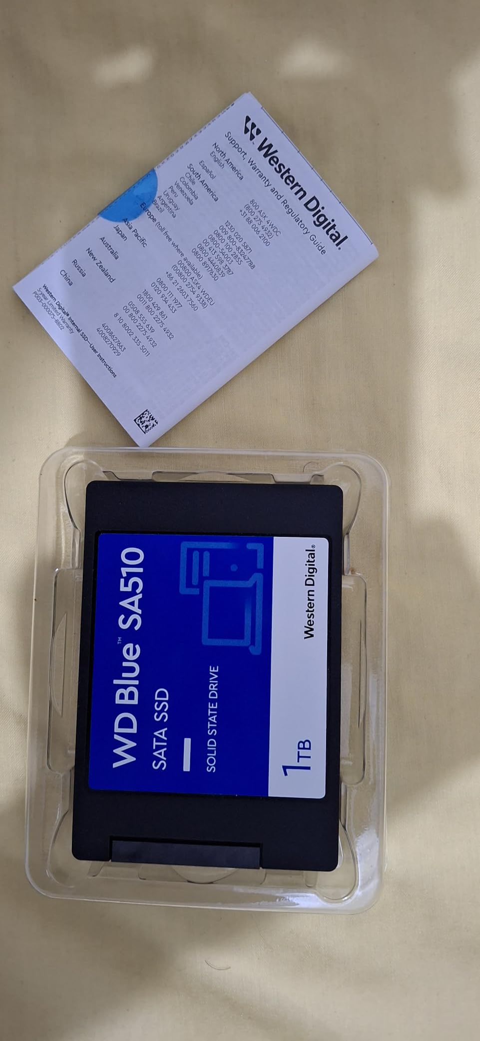 Western Digital 1TB WD Blue SA510 SATA Internal Solid State Drive customer photo 1