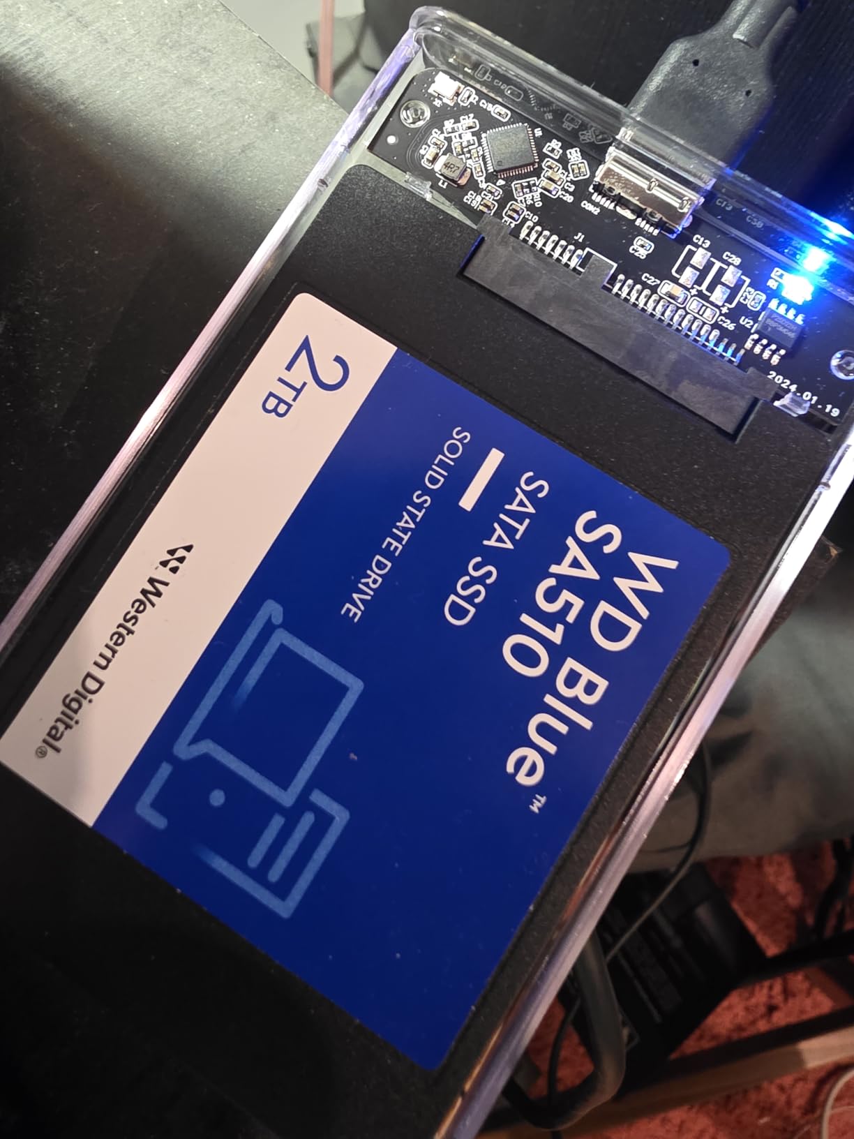 Western Digital 1TB WD Blue SA510 SATA Internal Solid State Drive customer photo 2