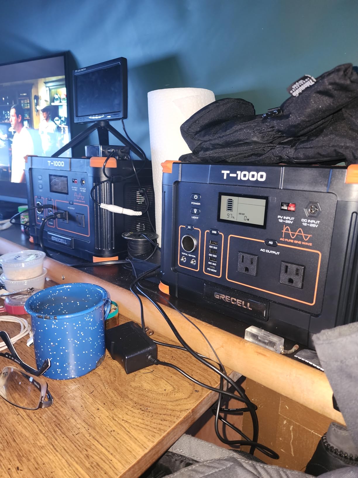 Portable Power Station 330W, GRECELL 288.6Wh Solar Generator with 60W USB-C PD Output, 120V Pure Sine Wave AC Outlet Backup Lithium Battery customer photo 1