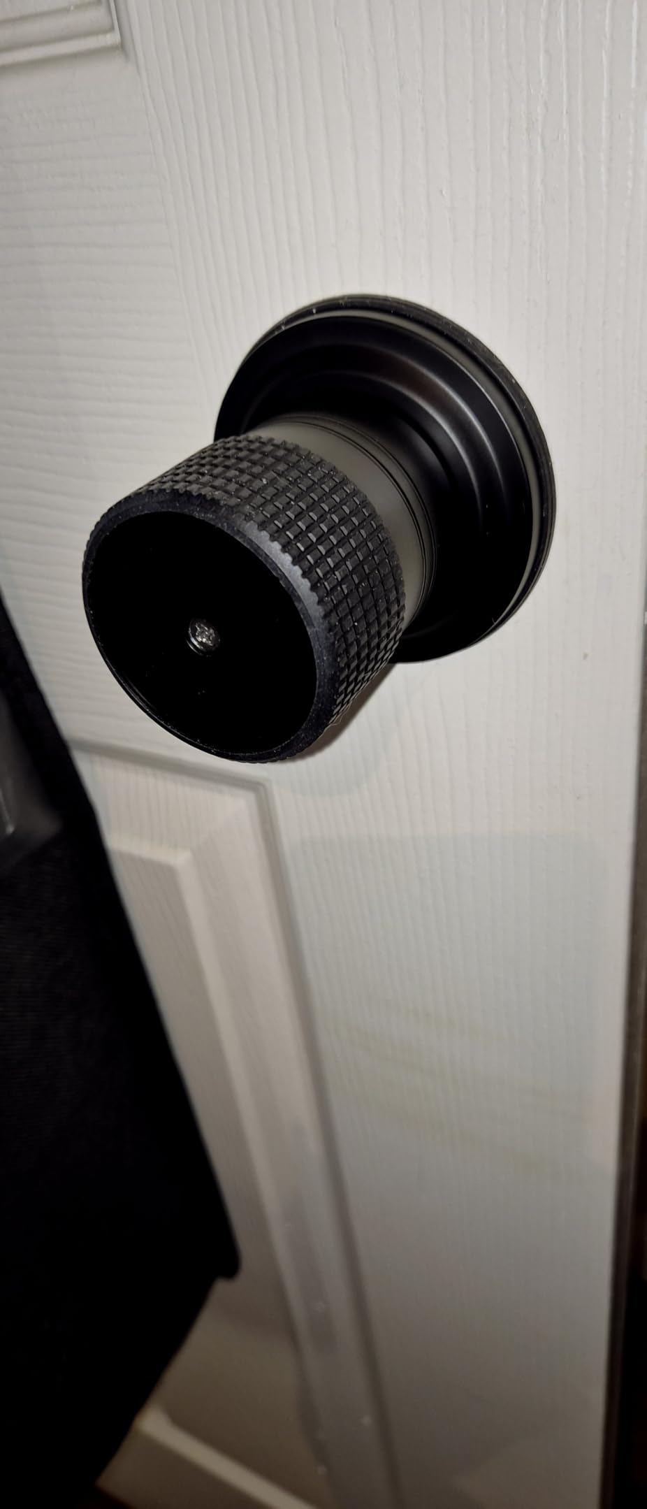 Keypad & Key Smart Door Lock, 50 User Codes, Waterproof, Auto Lock - Matte Black customer photo 1