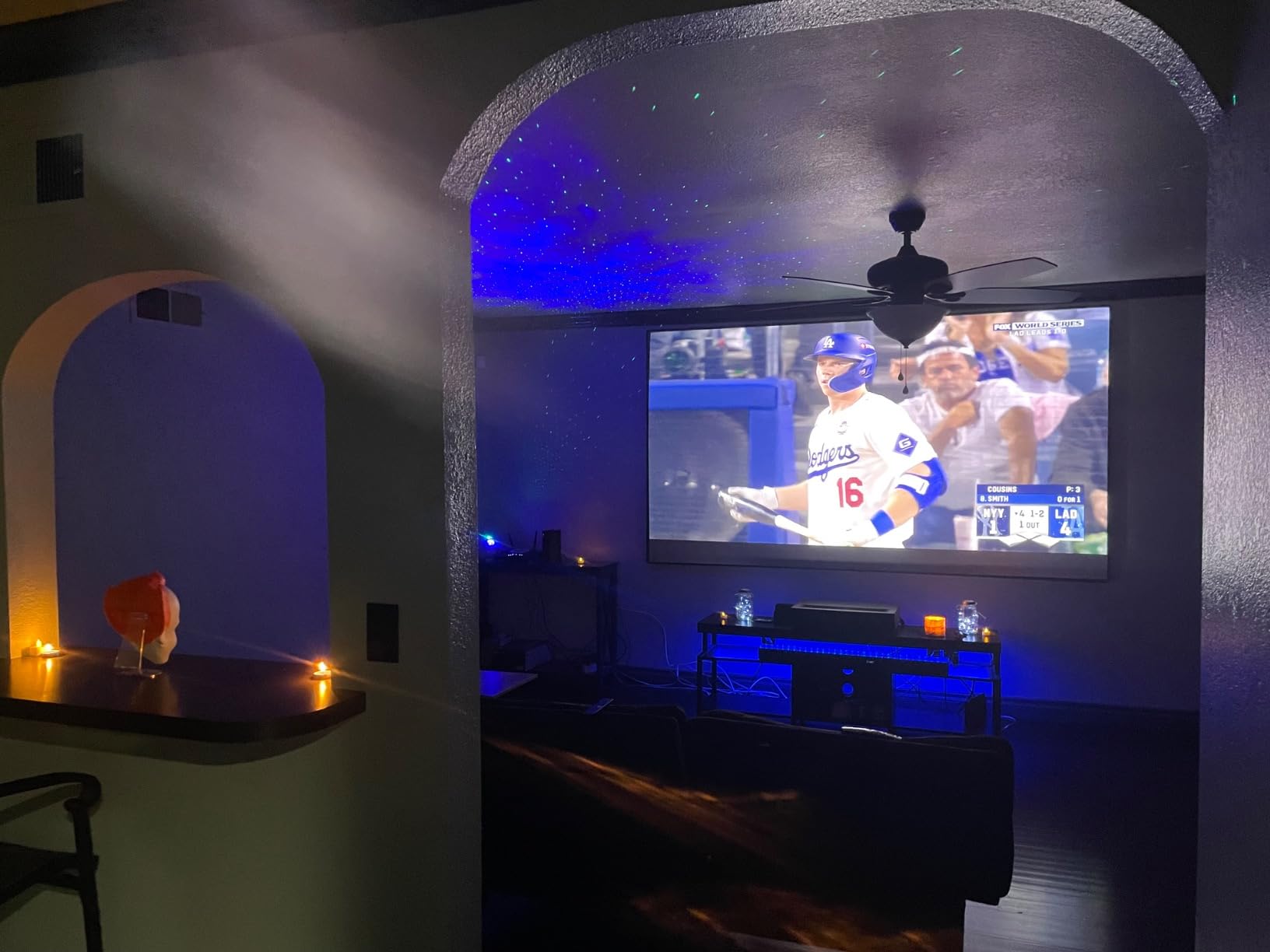Formovie Theater Ultra Short Throw 4K Laser Projector, UST with Dolby Vision and Built-In Speakers, ProjectorCentral Award Winner customer photo 1