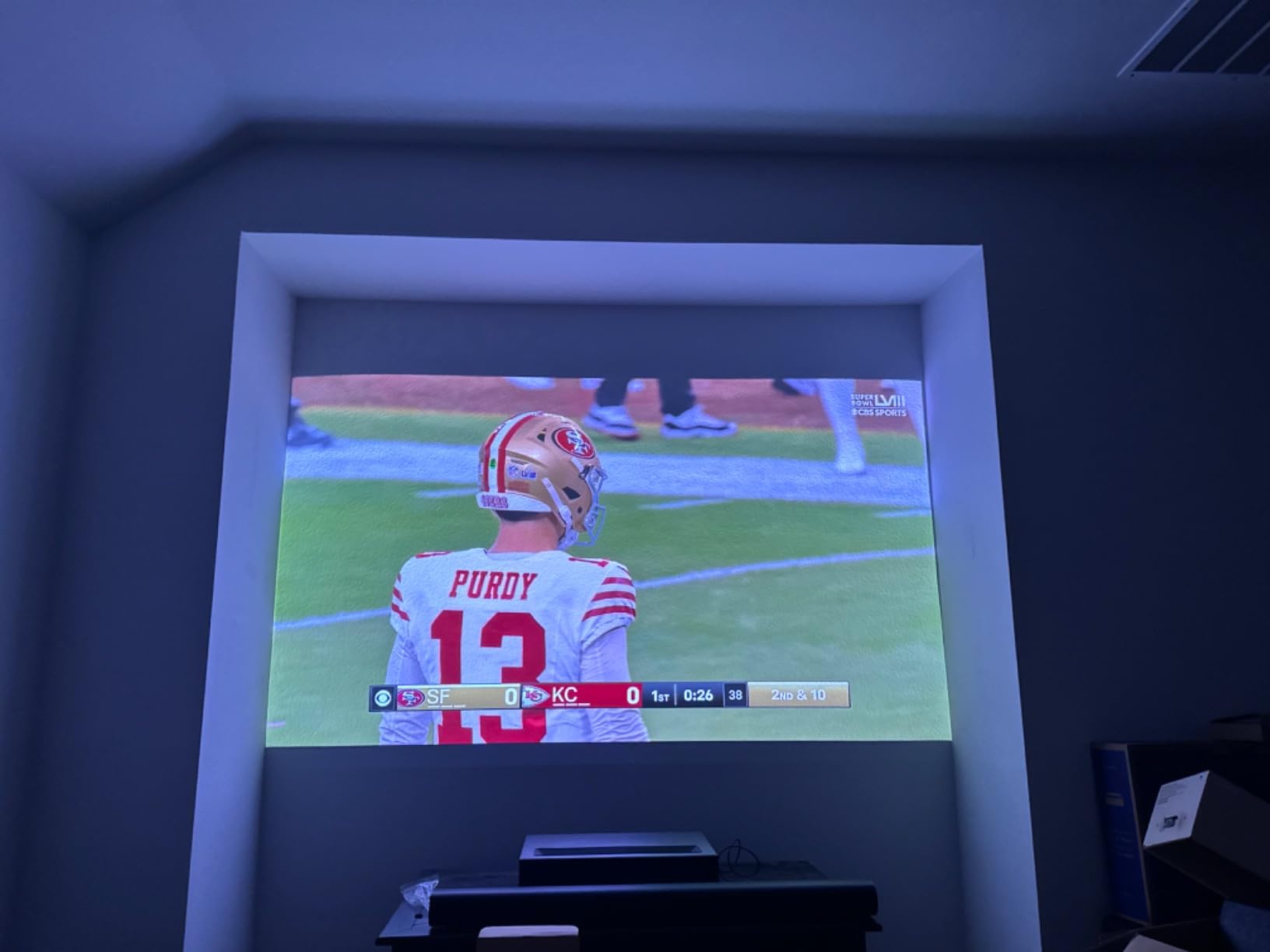 Formovie Theater Ultra Short Throw 4K Laser Projector, UST with Dolby Vision and Built-In Speakers, ProjectorCentral Award Winner customer photo 2