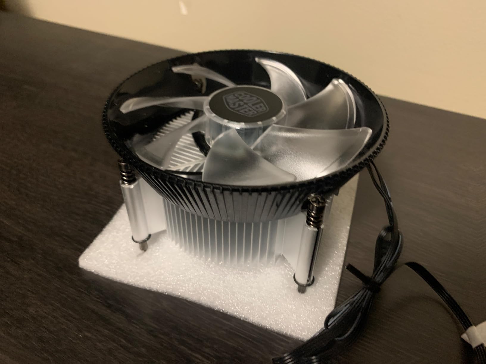 Cooler Master i70C ARGB Low Profile CPU Air Cooler for Intel LGA 1700 / 1851 Only - 120mm PWM ARGB Fan, 95W TDP, Copper Core Base, Black Aluminum Heatsink customer photo 1