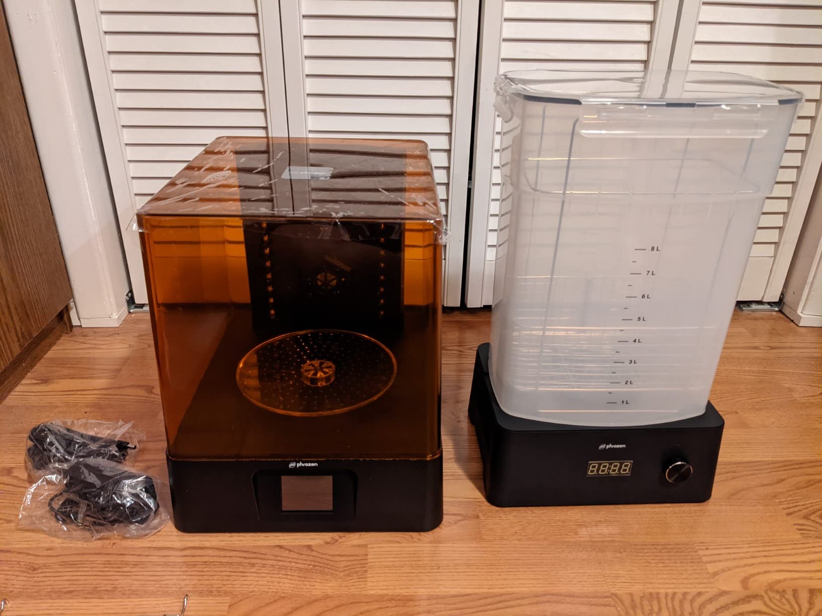 phrozen Wash & Cure Kit, Washing Station, Curing Station, Wash, Cure, and Dry, One Stop Post-Printing Solution, Large Build, Fan Drying Mode customer photo 2