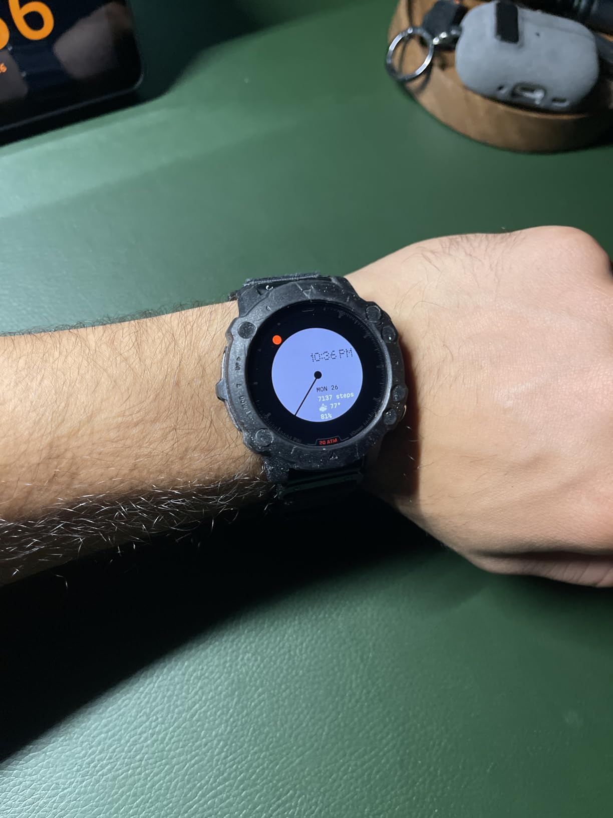 Amazfit Falcon Premium Smart Watch 49mm, Fitness Watch, Dual-Band GPS, AI Fitness Coach, Titanium, 14-Day Battery, 200m Water-Resistant, Activity Trackers and Smartwatches for Android and iPhone customer photo 2