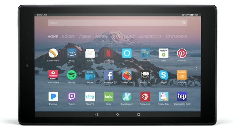 Amazon Fire HD 10 tablet, built for relaxation, 10.1 inch vibrant Full HD screen, octa-core processor, 3 GB RAM, 32 GB customer photo 1