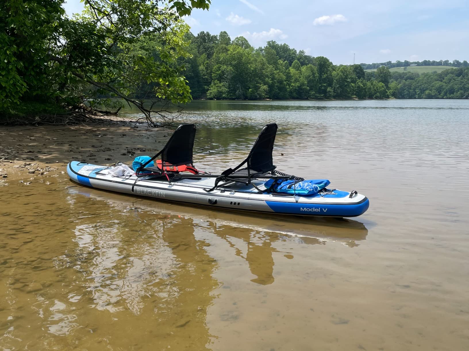 Swonder Seawolf Paddle Board Pump w/ 9000mAh Battery Powered, 2X Faster 20 PSI SUP Electric Air Pump w/Dual Cylinders, Dual Stage, Active Cooling System for Inflatable Paddleboard, Kayak customer photo 2