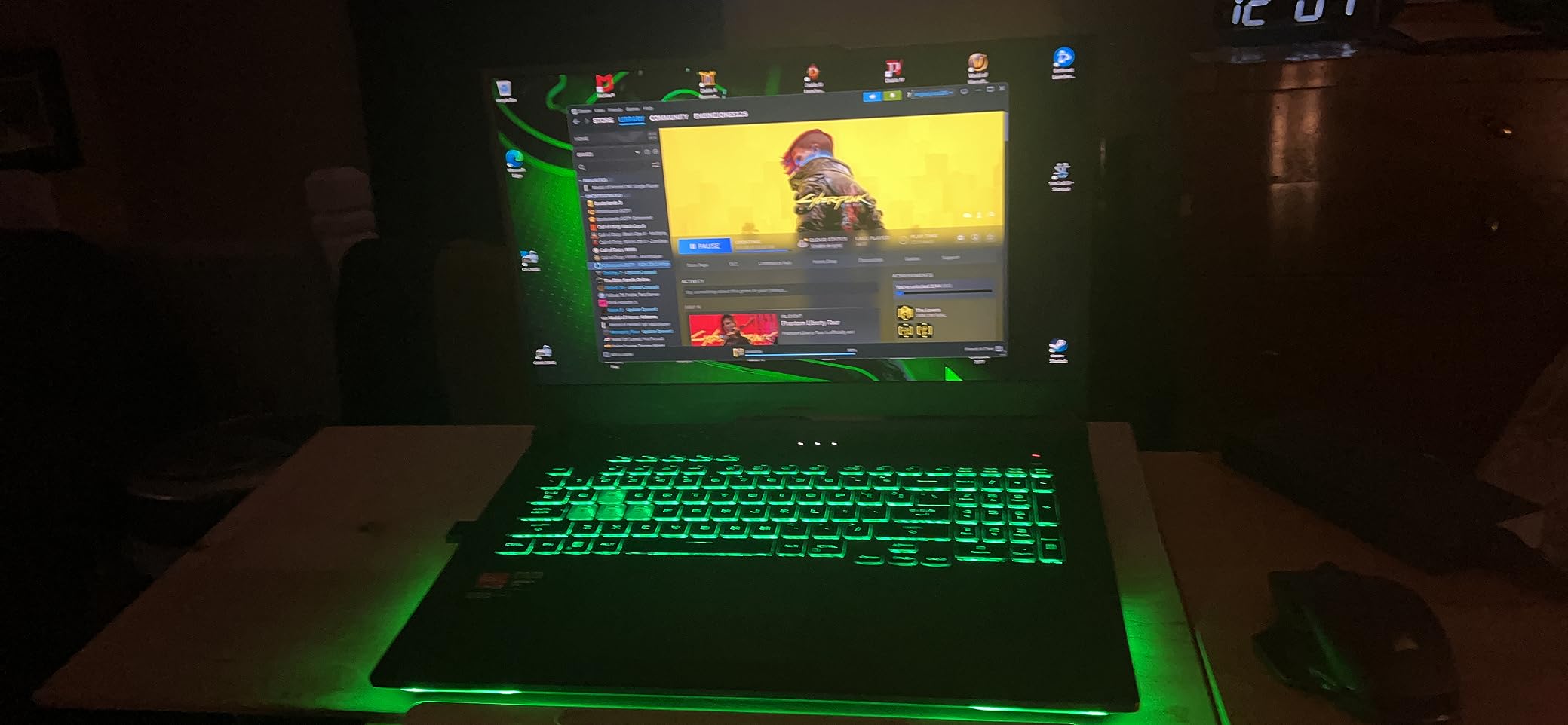 ASUS ROG Strix G17 (2023) Gaming Laptop, 17.3 inch QHD 240Hz, GeForce RTX 4070, AMD Ryzen 9 7945HX, 16GB DDR5, 1TB PCIe SSD customer photo 1