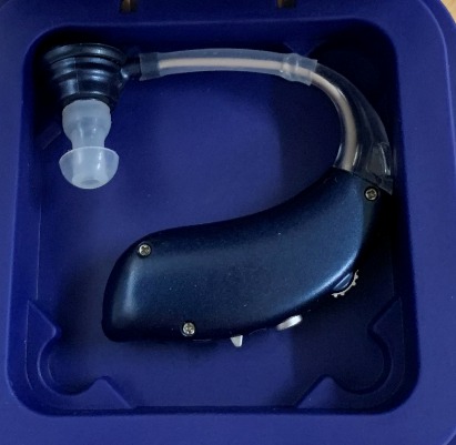 Hearing Aids for Seniors with Noise Reduction & Volume Control - Digital Rechargeable Portable Hearing Amplifiers for Adults with Mild to Moderate Hearing Loss, Includes Cyclic Charging Case customer photo 1