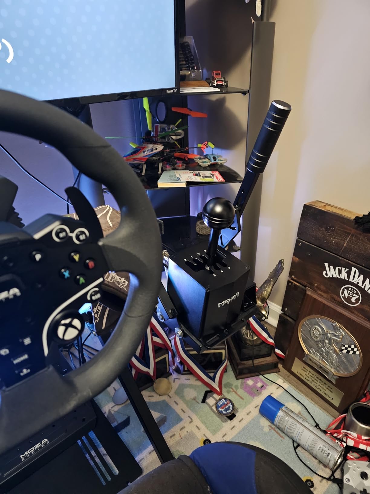 MOZA HBP Handbrake With 16 Bit High Precision Position Sensor,Dual Mode and Multi-Angle Adjustable Racing Simulator, Connection To PC Wheelbase Directly customer photo 1