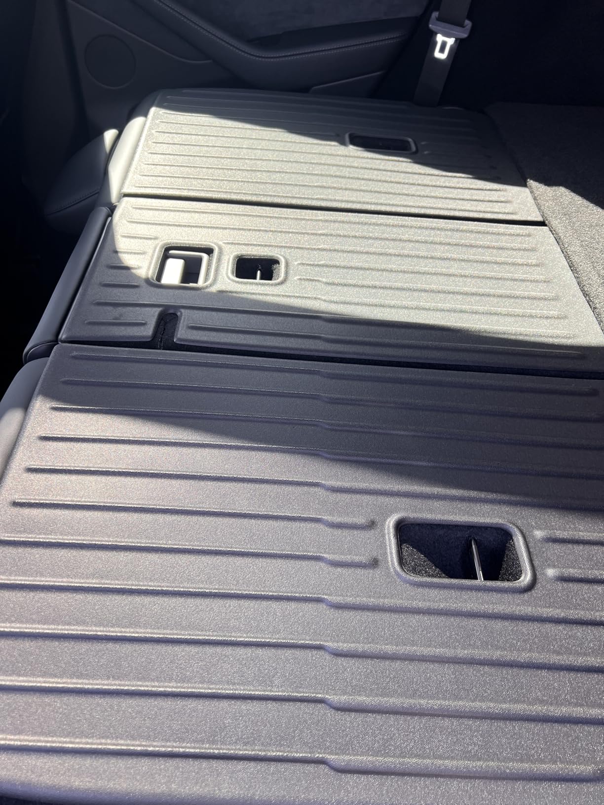 SUPER LINER Tesla Model Y Juniper 2025 2026 Floor Mats & Cargo Liners Full Set 10 PCS Extra-Thick TPE CabinProtect customer photo 1