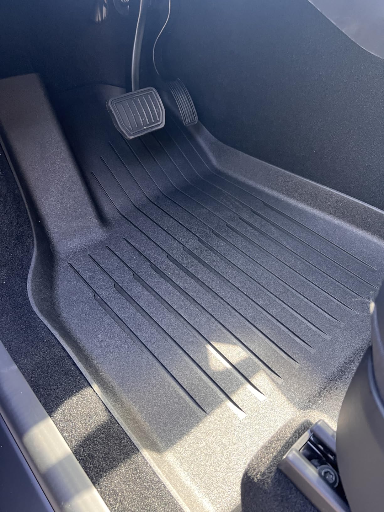 SUPER LINER Tesla Model Y Juniper 2025 2026 Floor Mats & Cargo Liners Full Set 10 PCS Extra-Thick TPE CabinProtect customer photo 2