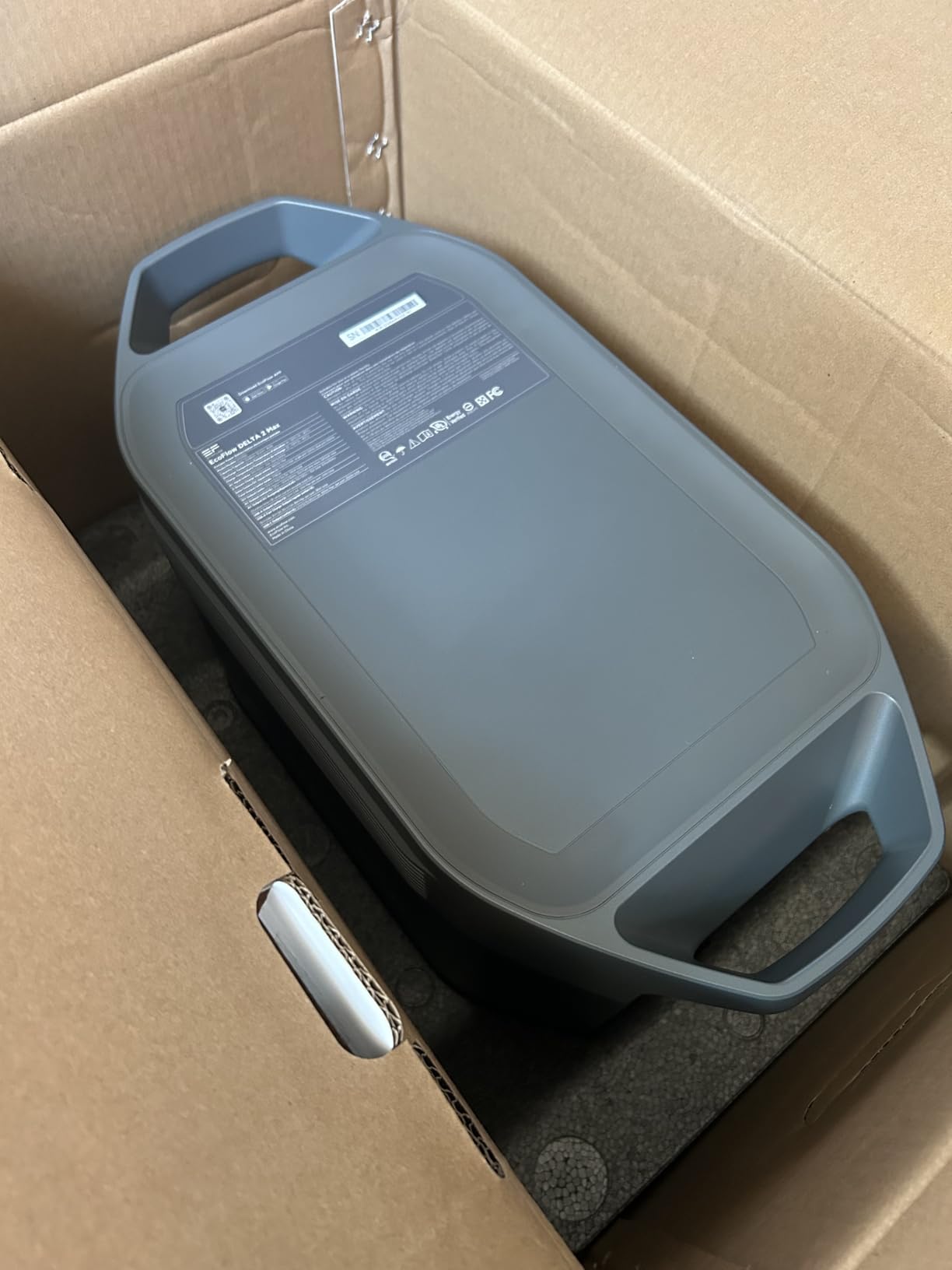 EcoFlow Portable Power Station RIVER 2 Max 500, 499Wh LiFePO4 Battery, 1 Hour Fast Charging, Up to 1000W Output Solar Generator for Outdoor Camping/RVs/Home Use customer photo 1