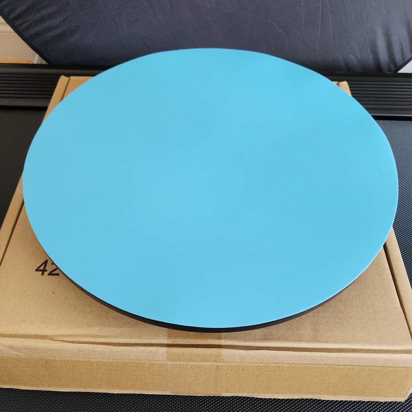 Photography Turntable 16.5inch/220lbs, Powered USB Power Supply Motorized Rotating Display Stand 360 Degree with Remote Control Electric Turntable for Products Photo or Short Video customer photo 2