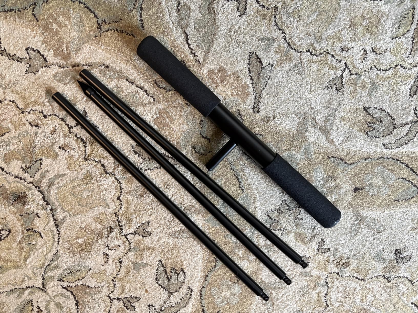 Soil Probe Rod, 48 Inch Metal Septic Tank Locator Tool, Ground Probe Rod for Soil Compaction, Locating Underground Pipes and Gopher Runs, Gardening customer photo 1