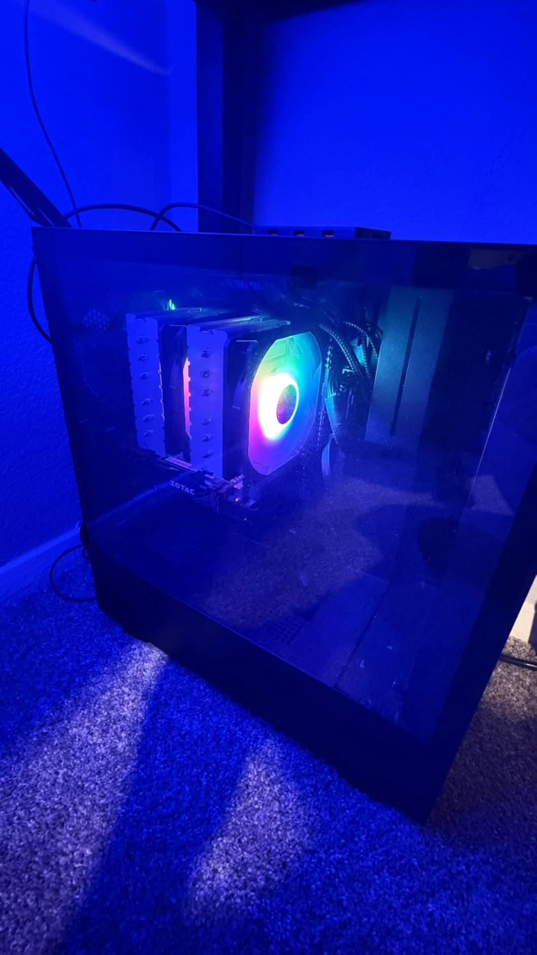Cooler Master Hyper 620S Dual Tower CPU Air Cooler, ARGB Sync, 120mm PWM Fan, 6 Copper Direct Contact Heat Pipes, 154.9mm Tall Silver customer photo 1