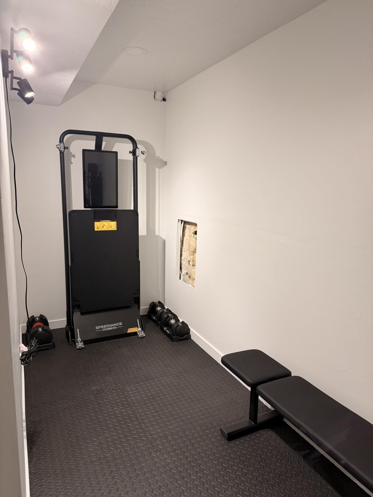 Speediance Gym Monster Smart Home Gym - Multifunctional Strength Training Machine, Smith Machine Power Cage Workout Station, Squat Rack Cable Machine, Full Body Fitness Equipment customer photo 1