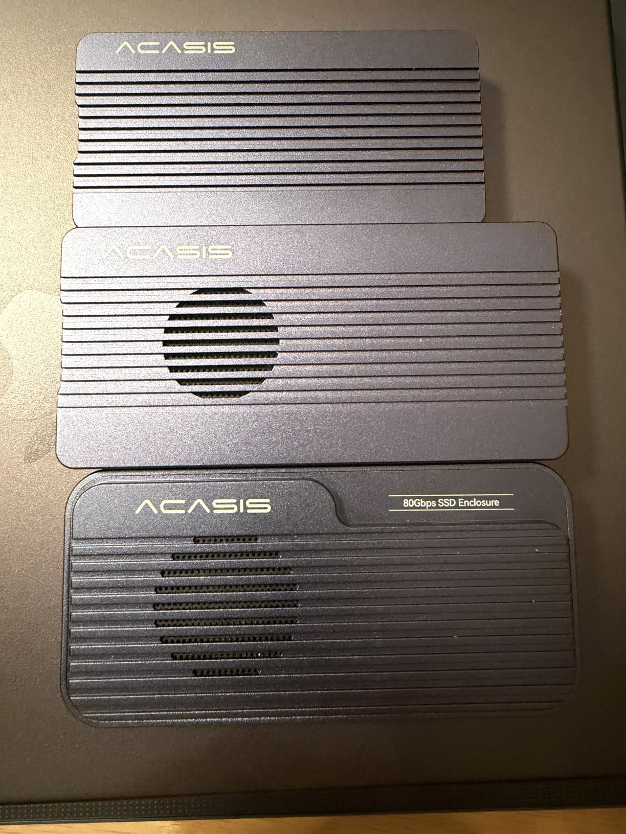 ACASIS 40Gbps M.2 NVMe SSD Enclosure, with Cooling Fan, M.2 Enclosure Compatible with Thunderbolt 4/3, USB4/USB3.2/3.1/3.0/2.0, TBU 405 Pro for M1 M2 Pro/Max Support 2280/2260/2242/2230 customer photo 2