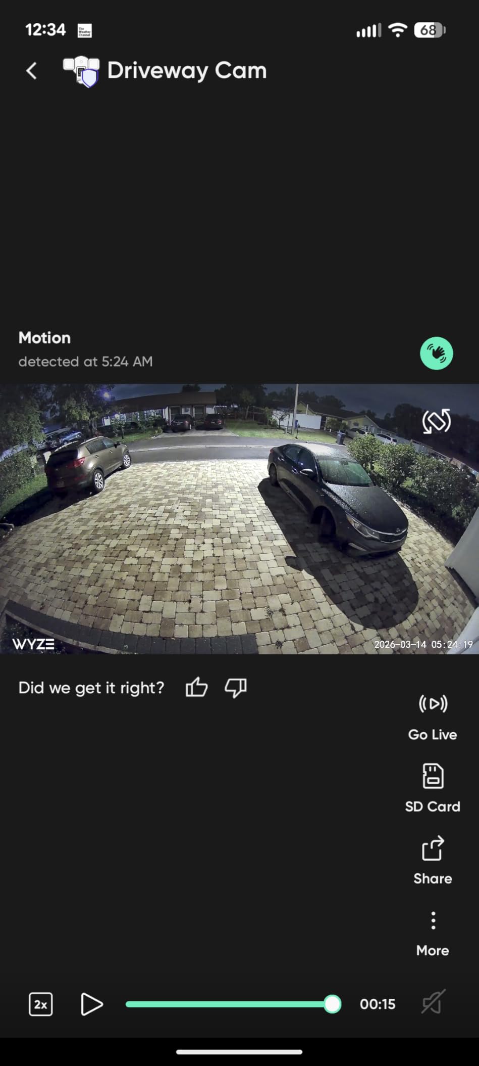 WYZE Floodlight Camera v2 customer photo 1