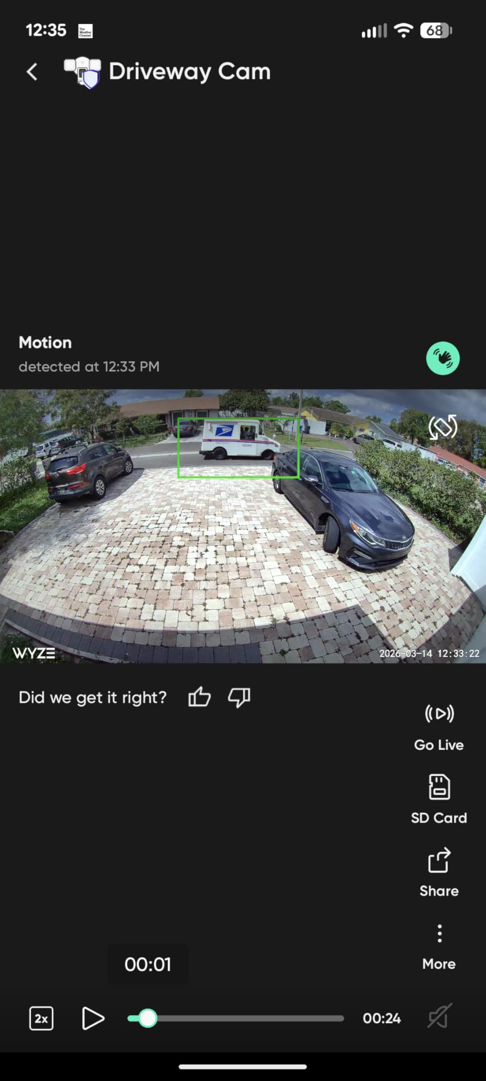 WYZE Floodlight Camera v2 customer photo 2