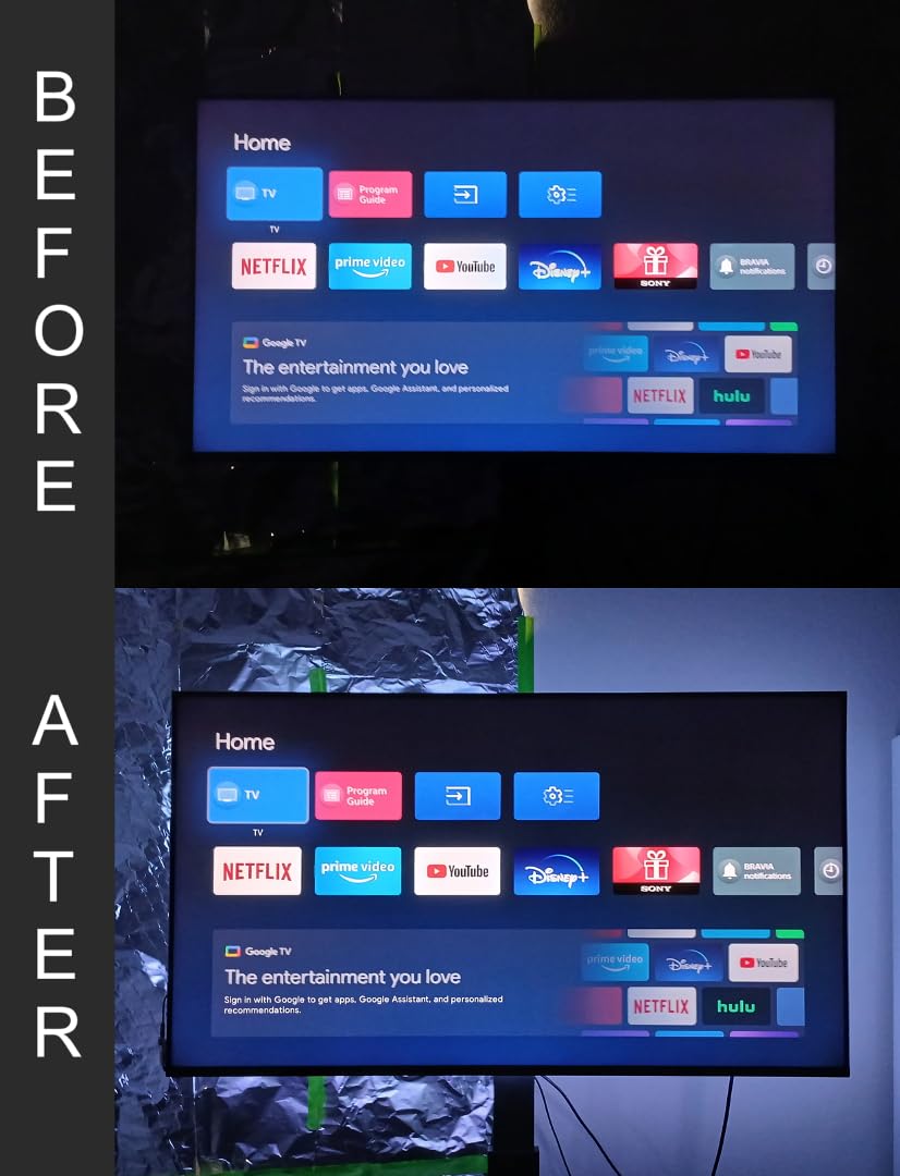 TV Backlights, 13.1FT LED Lights for 32-65 Inch TV, RGB TV LED Lights Behind, Music Sync Bluetooth APP and Remote Control TV LED Strip Lights USB Powered for Gaming/Bedroom customer photo 2