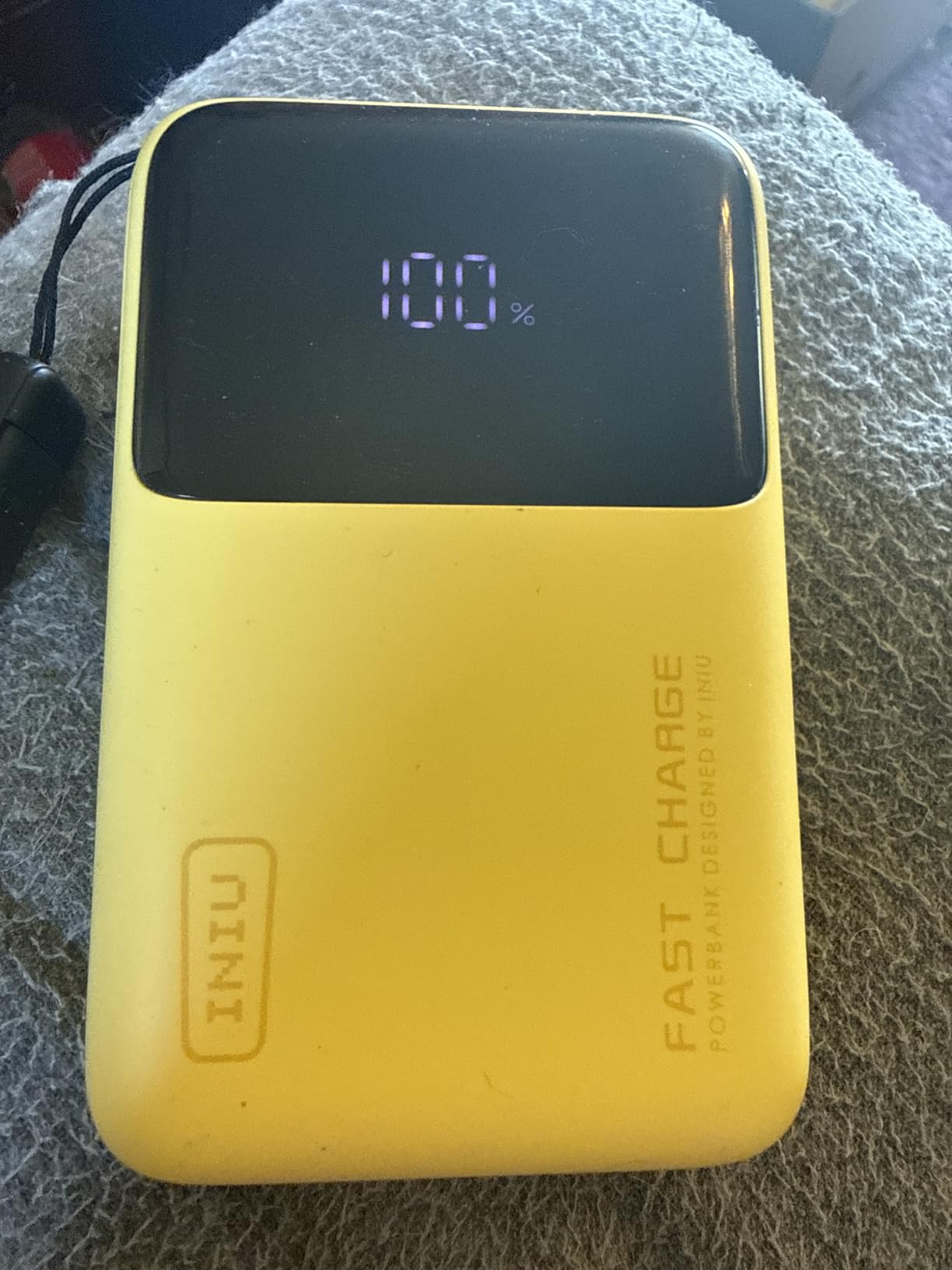 INIU Portable Charger, 20000mAh 65W Compact USB C Laptop Power Bank, PD QC Fast Charging 3-Output Battery Pack customer photo 2
