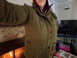 Graphene Heated Jacket for Women with Large Capacity Battery Pack Waterproof Windproof customer photo 1