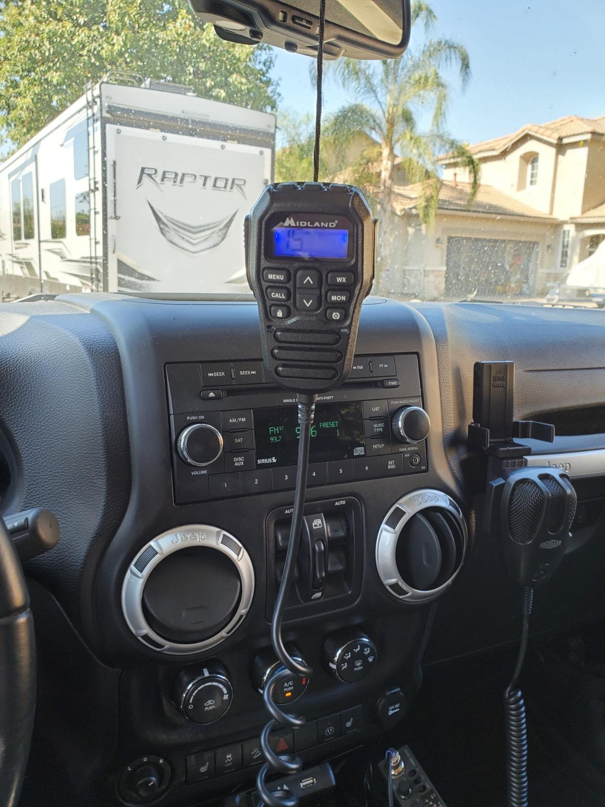 Midland MXT275 Jeep Branded MicroMobile GMRS Radio - 15 Watts Two-Way Radio with Integrated Control Microphone customer photo 1