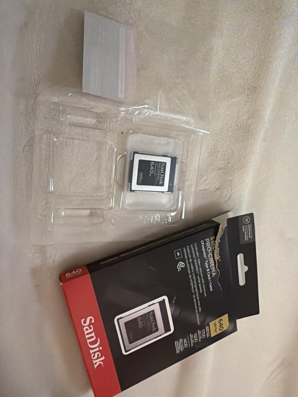 SanDisk 320GB PRO-Cinema CFexpress Type B customer photo 2