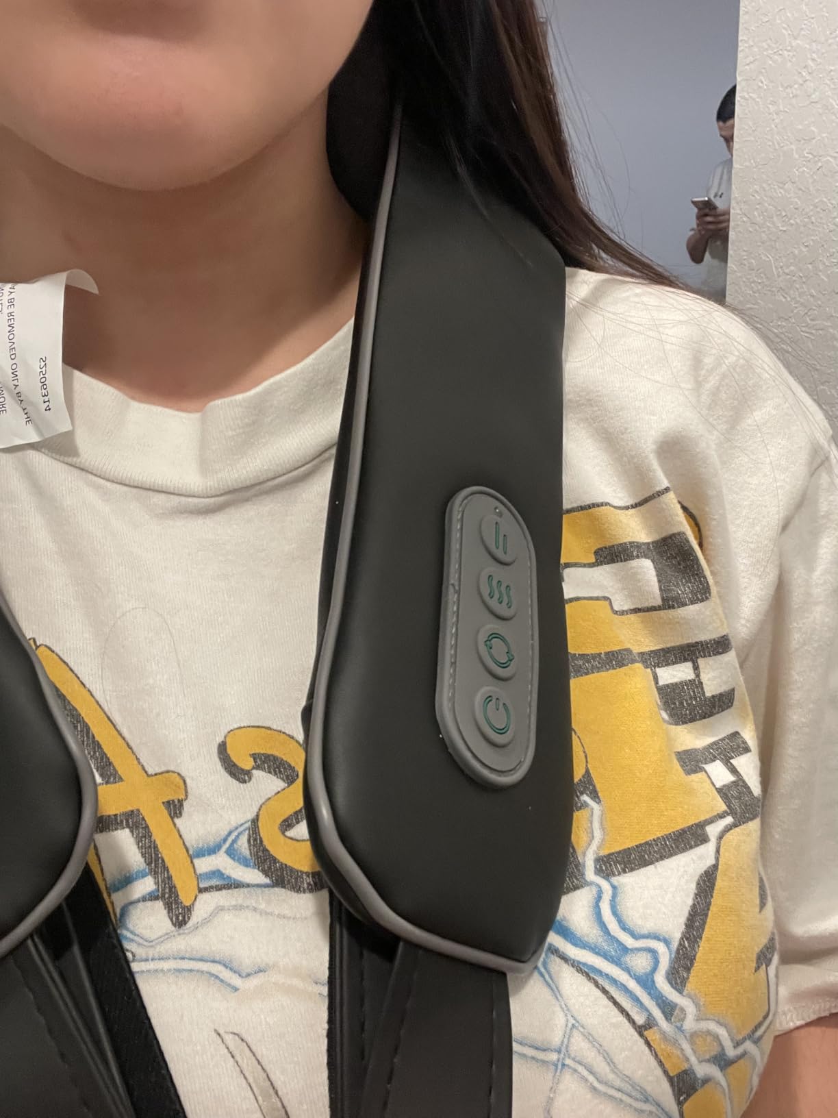 Snailax Cordless Neck Massager with Heat for Pain Relief Deep Tissue, 4D Kneading, Rechargeable Shiatsu Back Neck Massager for Neck, Shoulders Back, Gift for Father customer photo 1