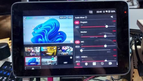 YoloLiv YoloBox Ultra, The Ultimate Horizontal/Vertical NDI Live Streaming Equipment, Switcher Monitor Encoder Recorder, for Facebook, YouTube, Instagram, Tiktok, RTMPS customer photo 4