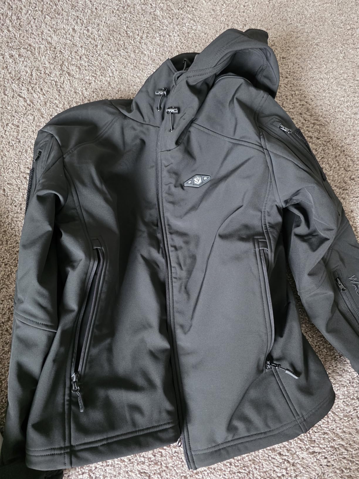 Heated Jackets for Men with 18400mAh Battery Pack Included Windproof Waterproof for Snowboarding customer photo 2