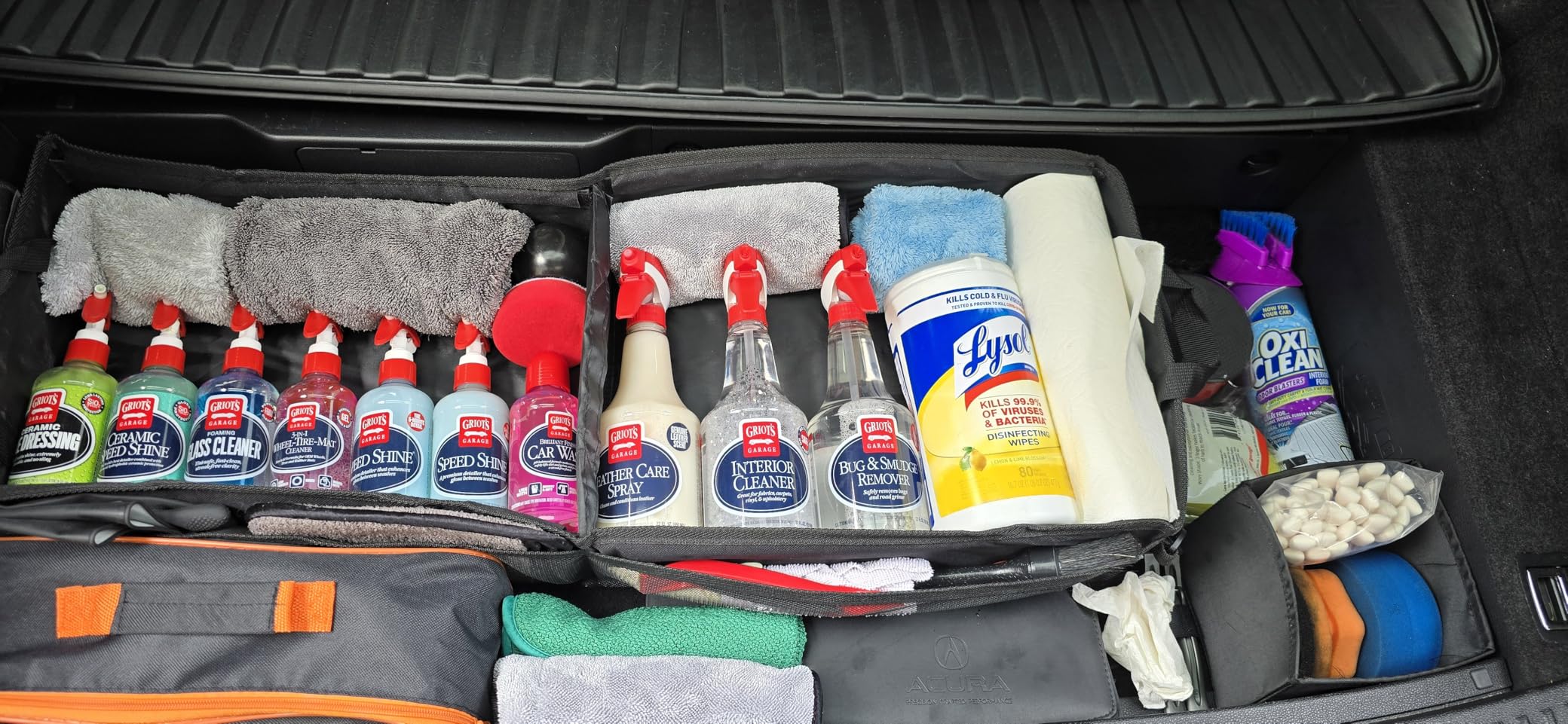 GEEDAR Under Seat Storage Box Organizer for Tesla Model Y, Upgraded ABS + TPE Double Layer Hidden Storage Box customer photo 2