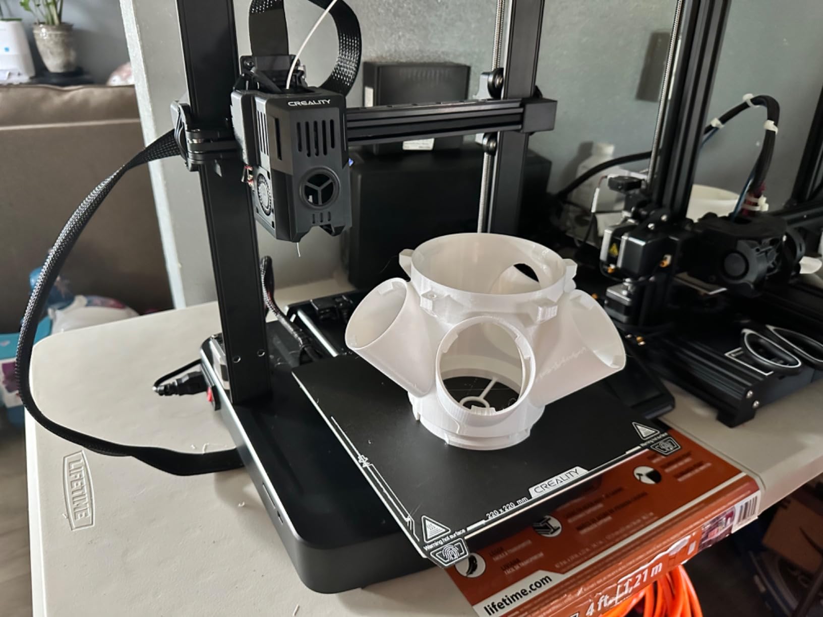 Creality Ender 3 V3 KE Upgraded, 500mm/s Max High-Speed with Sprite Direct Extruder Supports 300°C Printing, Auto Leveling 3D Printer for Kids and Beginners, Larger Print Size 250x220x220mm customer photo 2