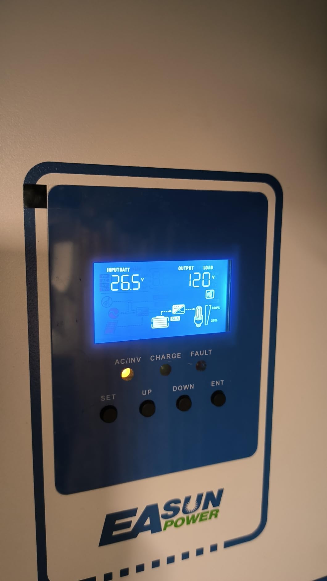 POWLAND 3600W Solar Inverter, Pure sine Wave Inverter, 48V to 110V/120V, Built-in 80A MPPT Controller, Suitable for Homes, RVs, and can be Used with Lithium Lead-Acid Gel Battery Off-Grid Systems customer photo 1