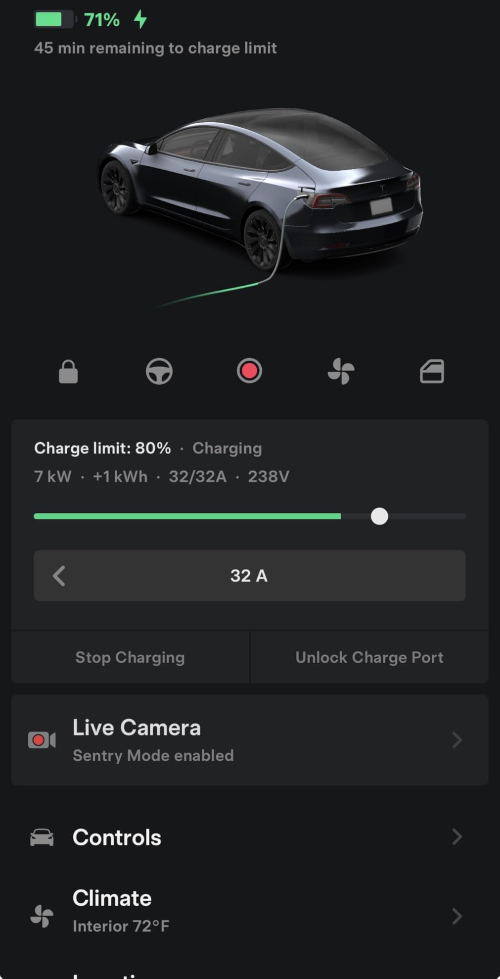 Level 2 EV Charger for Tesla, 32A/7.68kW Fast Home & Portable EV Charging Station with 25FT Cable, NEMA 14-50 Plug, NACS Connector Compatible with All Tesla Models S/3/X/Y/Cybertruck customer photo 2