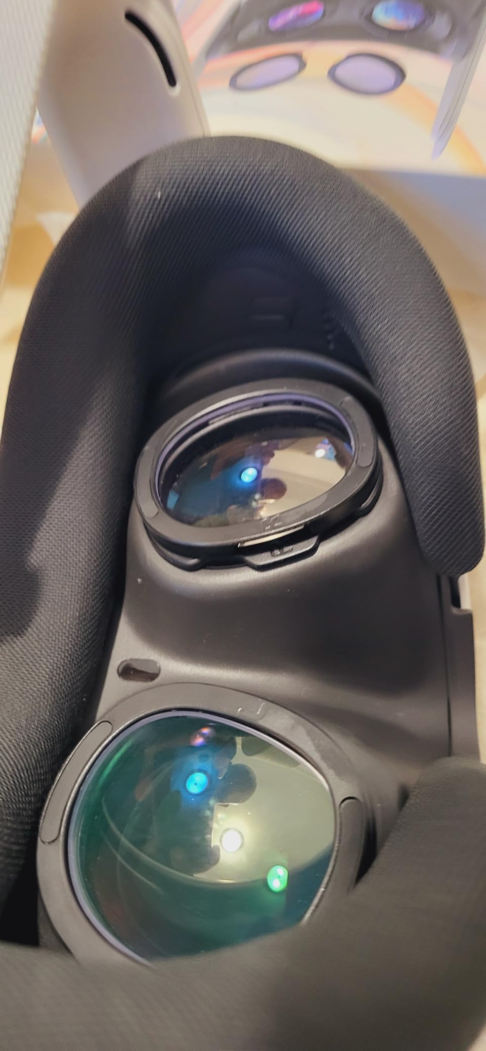 HiBloks Myopia Glasses Lenses for Meta Quest 3 Accessories, VR Lens Insert for Oculus Quest 3, Double Protection & Easy to Install Vision Correction Lenses (-2.0D) customer photo 2