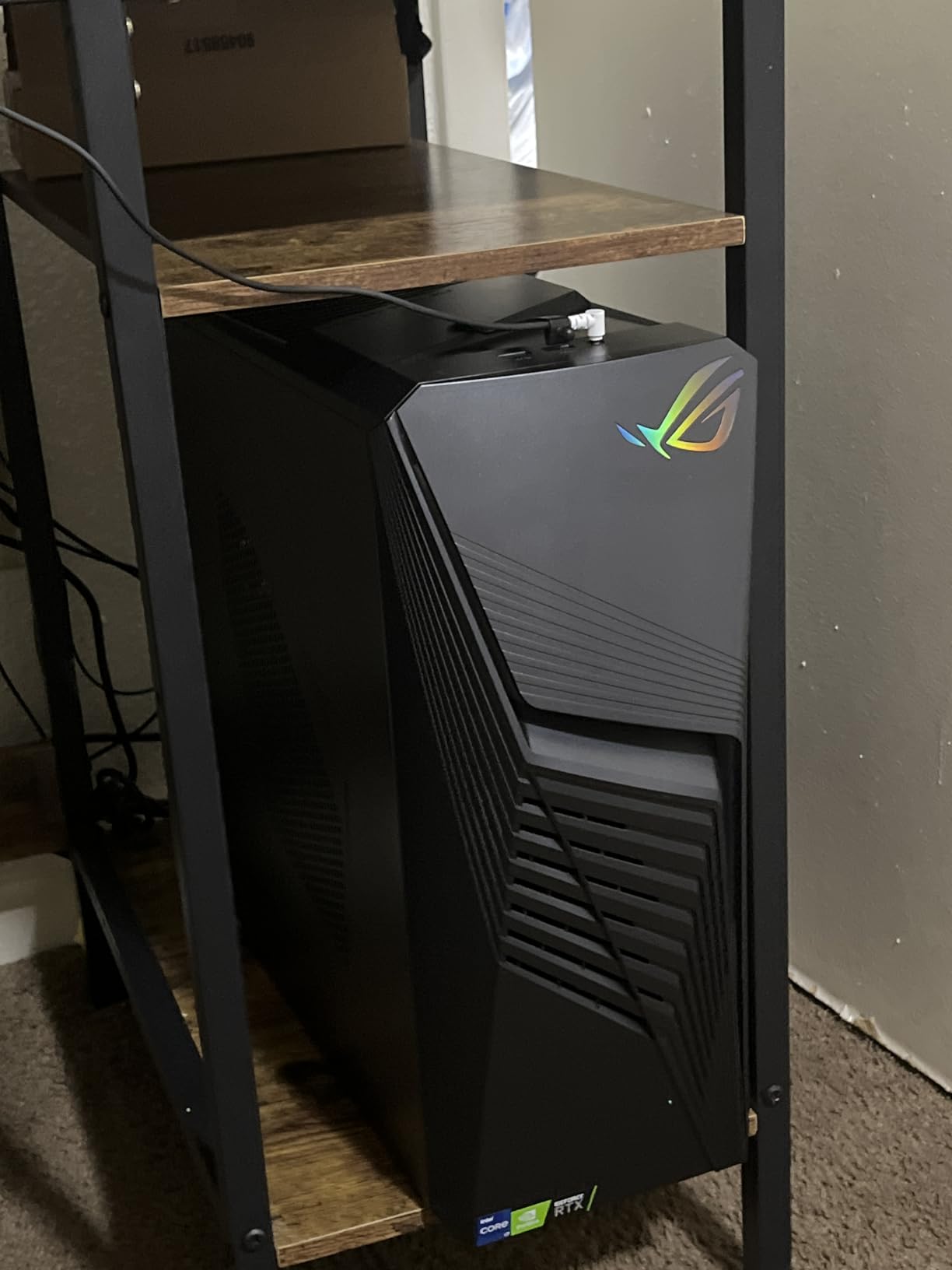 ASUS ROG G13CH (2024) Gaming Desktop PC, Intel Core i7-14700F, NVIDIA GeForce RTX 4060 Dual, 1TB NVMe PCIe Gen4 SSD, 16GB DDR5 RAM, Windows 11 customer photo 2