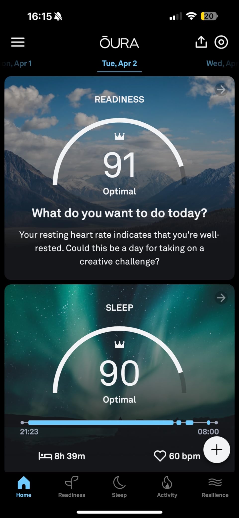 Ring Gen3 Horizon - Stealth - Size 10 - Smart Ring - Size First with Oura Ring Gen3 Sizing Kit - Sleep Tracking Wearable - Heart Rate - Fitness Tracker - 5-7 Days Battery Life customer photo 1