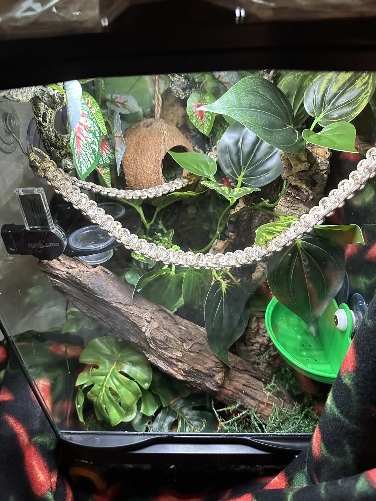 REPTI ZOO UVB Reptile Light with Dimming, LED UVB Light Bulb Fixture customer photo 3