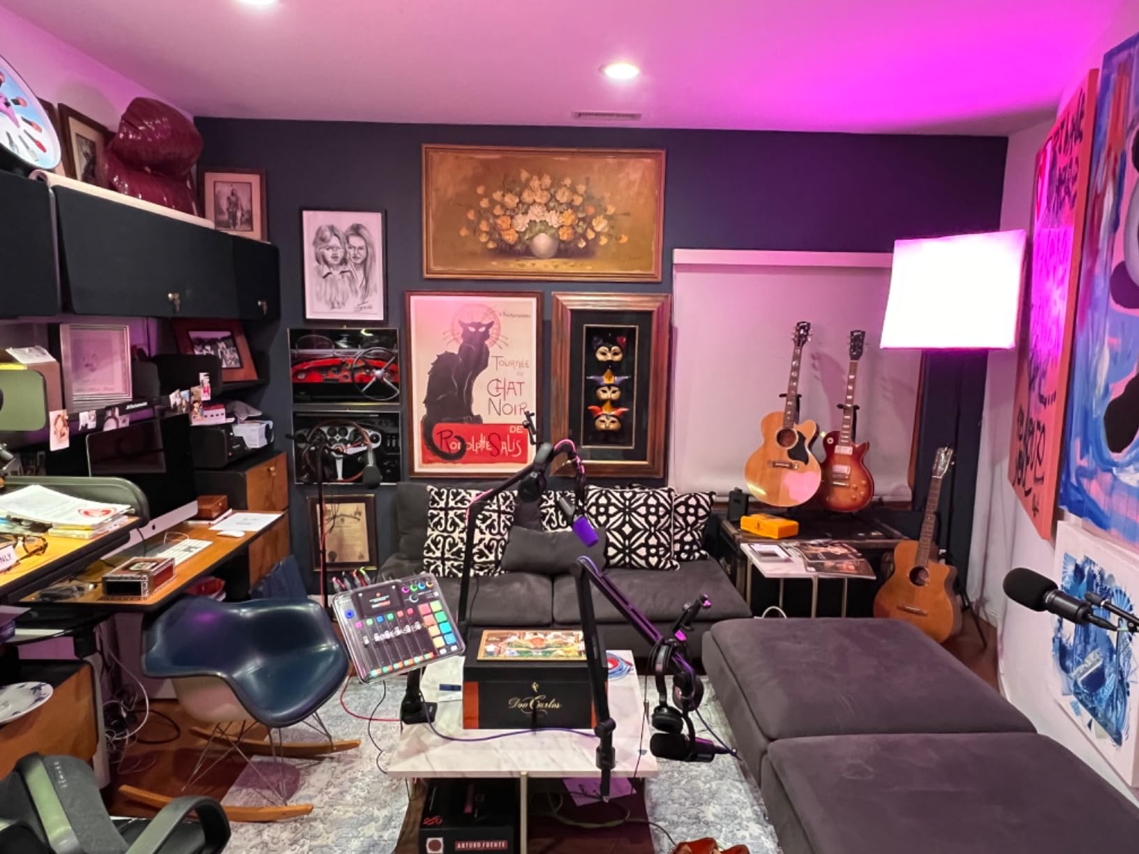 Shure MV7+ Podcast Dynamic Microphone with Stand - OBS Certified, Enhanced Audio, LED Panel, USB-C & XLR Outputs, Auto Level Mode customer photo 2
